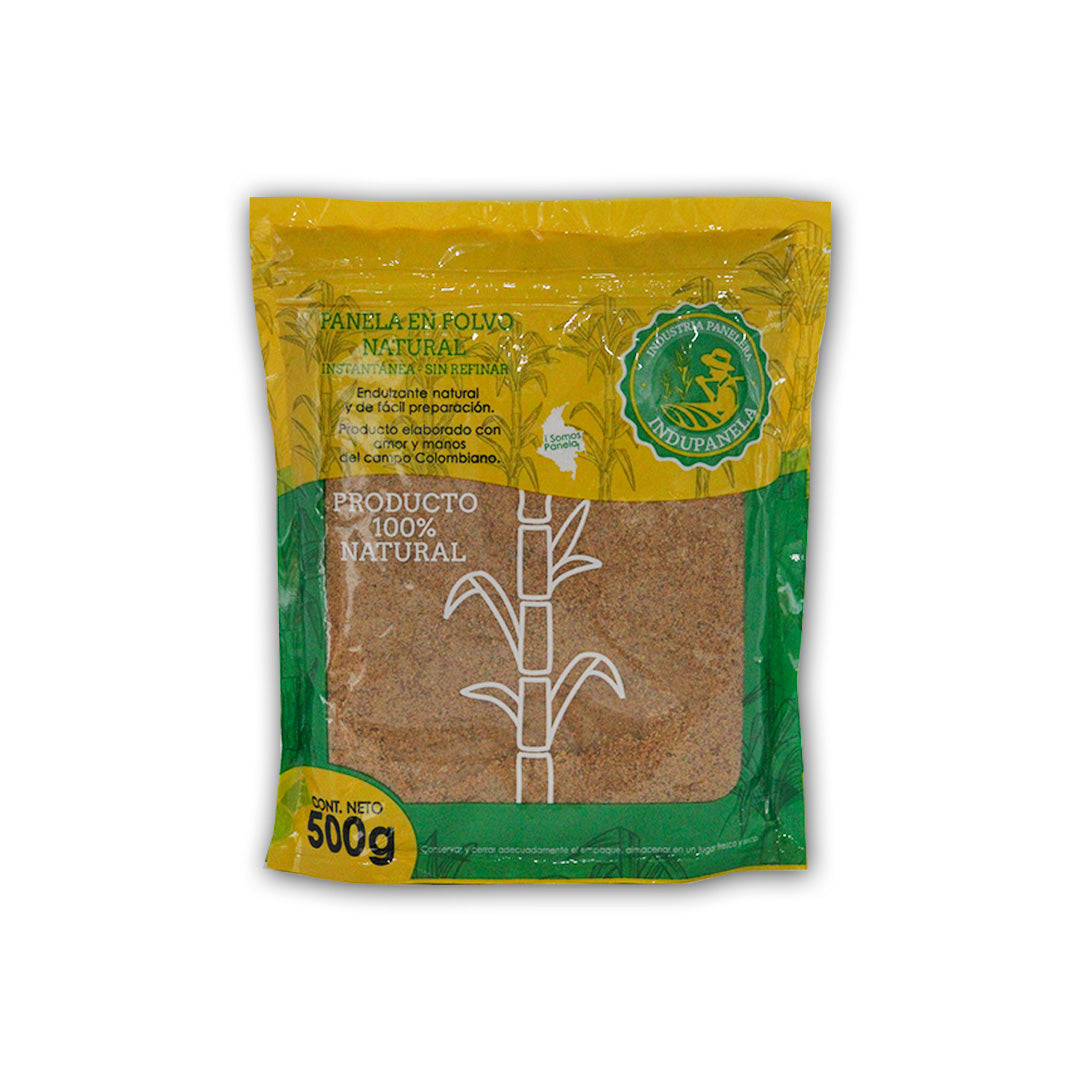 Panela en Polvo Natural – Bolsa x500 g