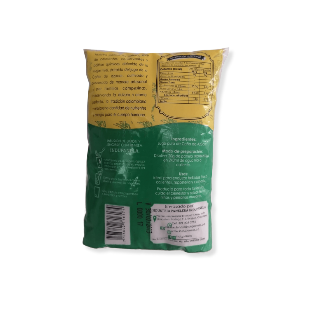 Panela en Polvo Natural – Bolsa x225 g